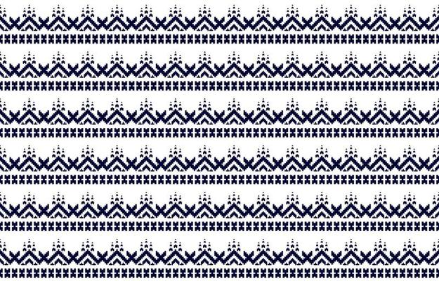 Abstract ethnic tribal pattern art. Ethnic geometric seamless pattern traditional.