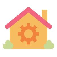 development flat color icon vector