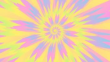 Tie Dye abstrakte Hintergrundanimation. wiederholbare Bewegung. Flüssigtintenanimation. video