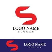 Business corporate S letter logo vector