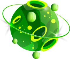 Galaxy Planet Element png