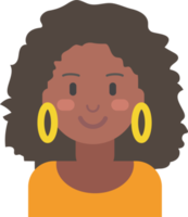 image d'avatar féminin png