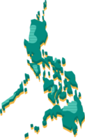 mapa 3D das Filipinas png