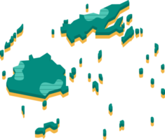 mapa 3d de fiyi png