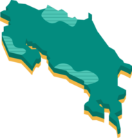 mapa 3d da costa rica png