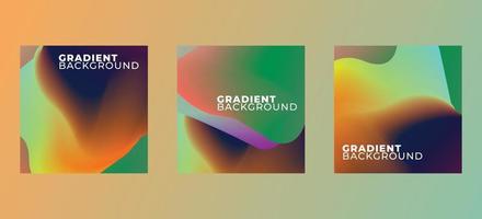 Abstract gradient background for poster vector