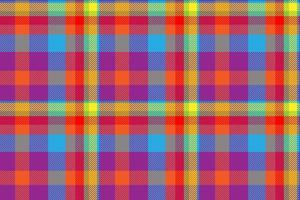 Tartan scotland seamless plaid pattern vector. Retro background fabric. Vintage check color square geometric texture. vector