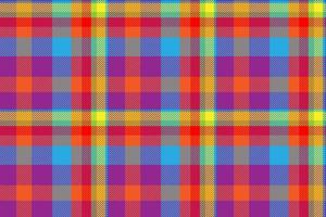 Tartan scotland seamless plaid pattern vector. Retro background fabric. Vintage check color square geometric texture. vector