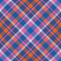 Tartan scotland seamless plaid pattern vector. Retro background fabric. Vintage check color square geometric texture. vector