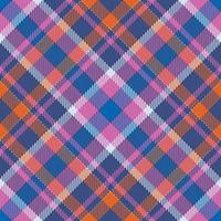 Tartan scotland seamless plaid pattern vector. Retro background fabric. Vintage check color square geometric texture. vector