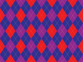 Argyle pattern seamless. Fabric texture background. Classic argill vector ornament