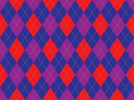 Argyle pattern seamless. Fabric texture background. Classic argill vector ornament