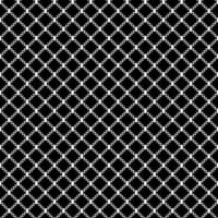 Mesh pixel ornament black seamless pattern vector