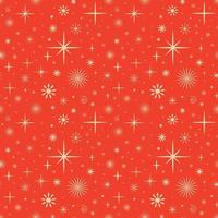 Christmas seamless pattern with snowflakes. vector