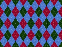 Argyle pattern seamless. Fabric texture background. Classic argill vector ornament