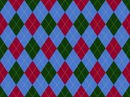 Argyle pattern seamless. Fabric texture background. Classic argill vector ornament