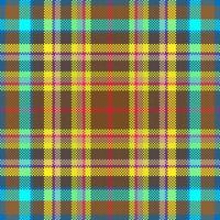 Pixel background vector design. Modern seamless pattern plaid. Square texture fabric. Tartan scottish textile. Beauty color madras ornament.