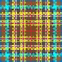 Pixel background vector design. Modern seamless pattern plaid. Square texture fabric. Tartan scottish textile. Beauty color madras ornament.