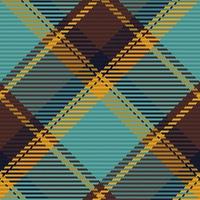 Seamless pattern of scottish tartan plaid. Repeatable background with check fabric texture. Vector backdrop striped textile print.