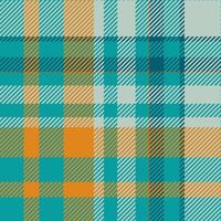 Tartan scotland seamless plaid pattern vector. Retro background fabric. Vintage check color square geometric texture. vector