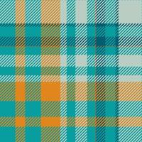 Tartan scotland seamless plaid pattern vector. Retro background fabric. Vintage check color square geometric texture. vector