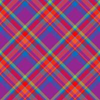 Tartan scotland seamless plaid pattern vector. Retro background fabric. Vintage check color square geometric texture. vector