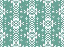 Modern ethnic geometric pattern. Southwest aztec geometric shape gradient color seamless pattern background. Use for fabric, textile, ethnic interior decoration elements, upholstery, wrapping. vector