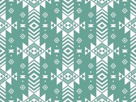 Modern ethnic geometric pattern. Southwest aztec geometric shape gradient color seamless pattern background. Use for fabric, textile, ethnic interior decoration elements, upholstery, wrapping. vector