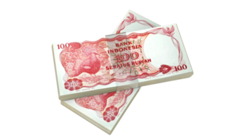 100 rupias indonesias dinero antiguo png