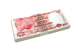 100 Indonesisch roepia oud geld png