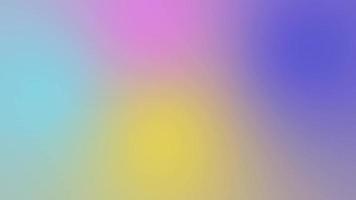 Colorful abstract blurred gradient background. Moving abstract blurred background. Rainbow gradient loopable background animation. video