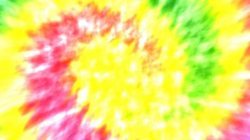 Tie Dye abstrakte Hintergrundanimation. wiederholbare Bewegung. Flüssigtintenanimation. video