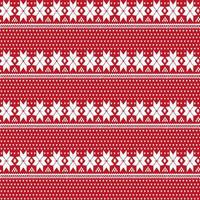 Snowflakes Christmas Seamless Pattern Design photo