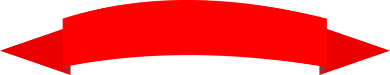 bannière de ruban rouge png