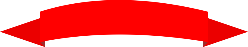 banner di nastro rosso png