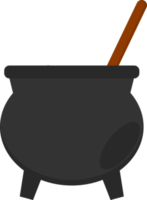 Halloween witch cauldron png