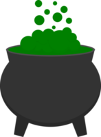 Halloween witch cauldron png