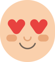 heart eyes icon png