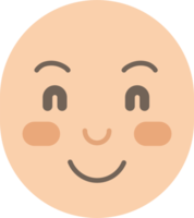 rosto sorridente com ícone de olhos sorridentes png