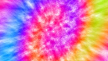 Tie Dye abstrakte Hintergrundanimation. wiederholbare Bewegung. Flüssigtintenanimation. video