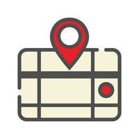 GPS Navigation Icon vector