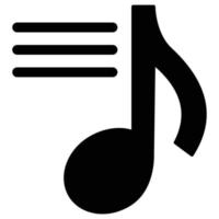 Eighth note  Which Can Easily Modify Or Edit vector