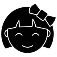 girl   Which Can Easily Modify Or Edit vector
