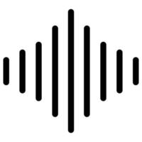 Audio waves   Which Can Easily Modify Or Edit vector