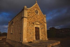 The Greek Orthodox Church on the island of Crete photo