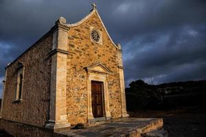 la iglesia ortodoxa griega en la isla de creta foto