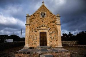 The Greek Orthodox Church on the island of Crete photo