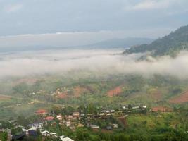 Mountain and sky at Phetchabun photo