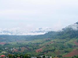 Mountain and sky at Phetchabun photo