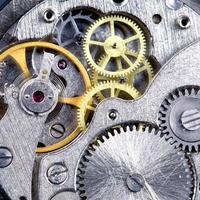 mechanical Clockwork close-up photo